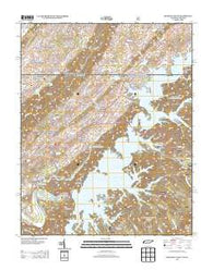 Holston Valley Tennessee Historical topographic map, 1:24000 scale, 7.5 X 7.5 Minute, Year 2013