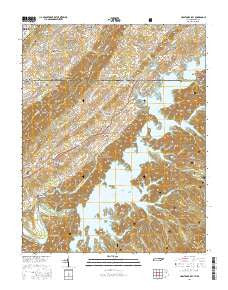 Holston Valley Tennessee Current topographic map, 1:24000 scale, 7.5 X 7.5 Minute, Year 2016