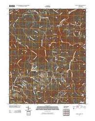 Honey Creek Tennessee Historical topographic map, 1:24000 scale, 7.5 X 7.5 Minute, Year 2010
