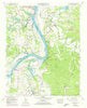 Hookers Bend Tennessee Historical topographic map, 1:24000 scale, 7.5 X 7.5 Minute, Year 1949