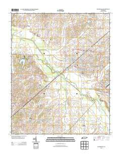 Humboldt Tennessee Historical topographic map, 1:24000 scale, 7.5 X 7.5 Minute, Year 2013