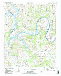 Hunters Point Tennessee Historical topographic map, 1:24000 scale, 7.5 X 7.5 Minute, Year 1994