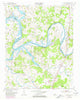 Hunters Point Tennessee Historical topographic map, 1:24000 scale, 7.5 X 7.5 Minute, Year 1955