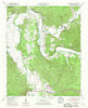 Hurricane Mills Tennessee Historical topographic map, 1:24000 scale, 7.5 X 7.5 Minute, Year 1950