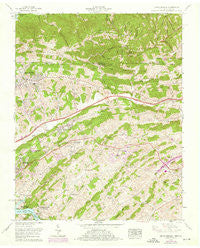 Indian Springs Tennessee Historical topographic map, 1:24000 scale, 7.5 X 7.5 Minute, Year 1959