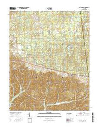Indian Mound Tennessee Current topographic map, 1:24000 scale, 7.5 X 7.5 Minute, Year 2016