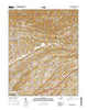 Indian Springs Tennessee Current topographic map, 1:24000 scale, 7.5 X 7.5 Minute, Year 2016