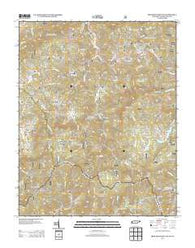 Iron Mountain Gap Tennessee Historical topographic map, 1:24000 scale, 7.5 X 7.5 Minute, Year 2013