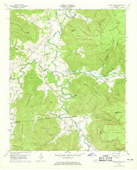 Irving College Tennessee Historical topographic map, 1:24000 scale, 7.5 X 7.5 Minute, Year 1960