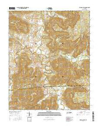 Irving College Tennessee Current topographic map, 1:24000 scale, 7.5 X 7.5 Minute, Year 2016