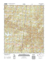 Isabella Tennessee Historical topographic map, 1:24000 scale, 7.5 X 7.5 Minute, Year 2013