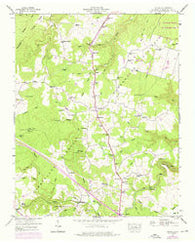 Isoline Tennessee Historical topographic map, 1:24000 scale, 7.5 X 7.5 Minute, Year 1946