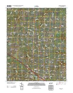 Isoline Tennessee Historical topographic map, 1:24000 scale, 7.5 X 7.5 Minute, Year 2013