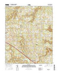 Isoline Tennessee Current topographic map, 1:24000 scale, 7.5 X 7.5 Minute, Year 2016