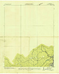 Ivydell Tennessee Historical topographic map, 1:24000 scale, 7.5 X 7.5 Minute, Year 1936