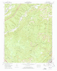 Ivydell Tennessee Historical topographic map, 1:24000 scale, 7.5 X 7.5 Minute, Year 1973