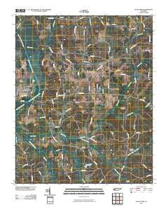 Jacks Creek Tennessee Historical topographic map, 1:24000 scale, 7.5 X 7.5 Minute, Year 2010