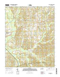 Jacks Creek Tennessee Current topographic map, 1:24000 scale, 7.5 X 7.5 Minute, Year 2016