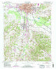 Jackson South Tennessee Historical topographic map, 1:24000 scale, 7.5 X 7.5 Minute, Year 1950