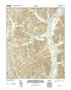 Jeannette Tennessee Historical topographic map, 1:24000 scale, 7.5 X 7.5 Minute, Year 2013