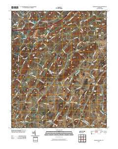 Jearoldstown Tennessee Historical topographic map, 1:24000 scale, 7.5 X 7.5 Minute, Year 2010