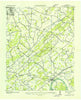 Jefferson City Tennessee Historical topographic map, 1:24000 scale, 7.5 X 7.5 Minute, Year 1935