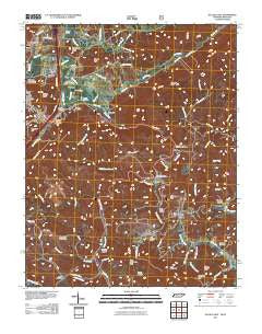 Jellico East Tennessee Historical topographic map, 1:24000 scale, 7.5 X 7.5 Minute, Year 2011