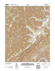 Jellico West Tennessee Historical topographic map, 1:24000 scale, 7.5 X 7.5 Minute, Year 2013