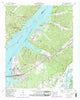 Johnsonville Tennessee Historical topographic map, 1:24000 scale, 7.5 X 7.5 Minute, Year 1950