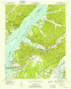 Johnsonville Tennessee Historical topographic map, 1:24000 scale, 7.5 X 7.5 Minute, Year 1950
