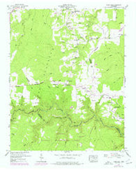 Jones Knob Tennessee Historical topographic map, 1:24000 scale, 7.5 X 7.5 Minute, Year 1949