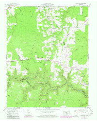 Jones Knob Tennessee Historical topographic map, 1:24000 scale, 7.5 X 7.5 Minute, Year 1949