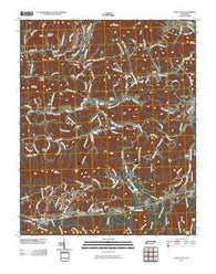 Jones Cove Tennessee Historical topographic map, 1:24000 scale, 7.5 X 7.5 Minute, Year 2010