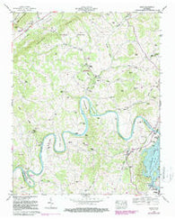 Joppa Tennessee Historical topographic map, 1:24000 scale, 7.5 X 7.5 Minute, Year 1961
