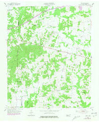 Juno Tennessee Historical topographic map, 1:24000 scale, 7.5 X 7.5 Minute, Year 1955