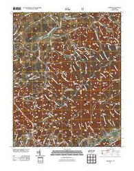Keenburg Tennessee Historical topographic map, 1:24000 scale, 7.5 X 7.5 Minute, Year 2011