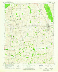 Kenton Tennessee Historical topographic map, 1:24000 scale, 7.5 X 7.5 Minute, Year 1965