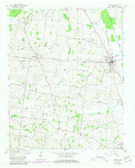 Kenton Tennessee Historical topographic map, 1:24000 scale, 7.5 X 7.5 Minute, Year 1965