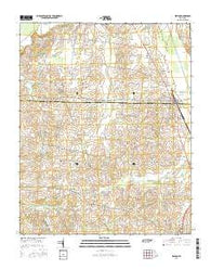Kenton Tennessee Current topographic map, 1:24000 scale, 7.5 X 7.5 Minute, Year 2016