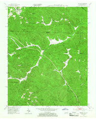 Ketchen Tennessee Historical topographic map, 1:24000 scale, 7.5 X 7.5 Minute, Year 1953