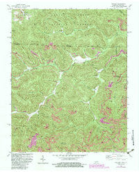 Ketchen Tennessee Historical topographic map, 1:24000 scale, 7.5 X 7.5 Minute, Year 1980
