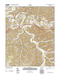 Kingston Springs Tennessee Historical topographic map, 1:24000 scale, 7.5 X 7.5 Minute, Year 2013