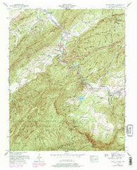 Kinzel Springs Tennessee Historical topographic map, 1:24000 scale, 7.5 X 7.5 Minute, Year 1953