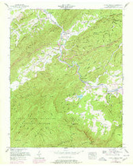 Kinzel Springs Tennessee Historical topographic map, 1:24000 scale, 7.5 X 7.5 Minute, Year 1953