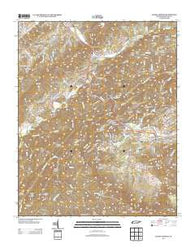 Kinzel Springs Tennessee Historical topographic map, 1:24000 scale, 7.5 X 7.5 Minute, Year 2013