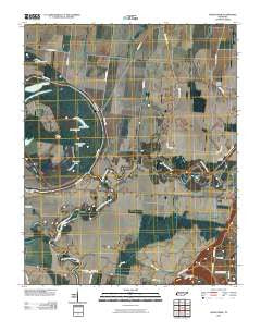 Knob Creek Tennessee Historical topographic map, 1:24000 scale, 7.5 X 7.5 Minute, Year 2010