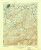 Knoxville Tennessee Historical topographic map, 1:125000 scale, 30 X 30 Minute, Year 1901