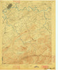 Knoxville Tennessee Historical topographic map, 1:125000 scale, 30 X 30 Minute, Year 1901
