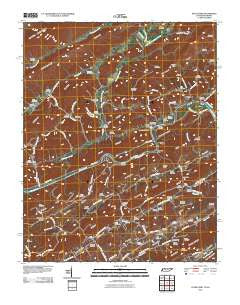 Kyles Ford Tennessee Historical topographic map, 1:24000 scale, 7.5 X 7.5 Minute, Year 2010
