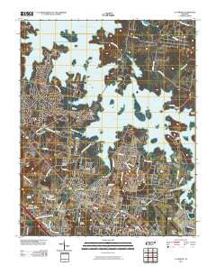 La Vergne Tennessee Historical topographic map, 1:24000 scale, 7.5 X 7.5 Minute, Year 2010